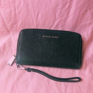 New MK Leather Wallet